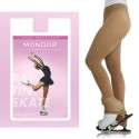 Mondor 3327 Footless Heel Cover Performance Tight, caramel