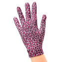 Sagester Eiskunstlauf Thermo Handschuhe Leopardenmuster, fuchsia