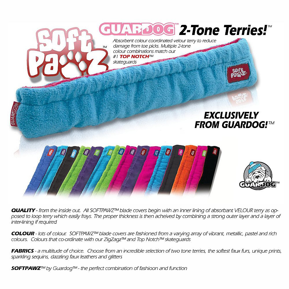 Guardog Softpawz 2-Tone Terries Blade Covers