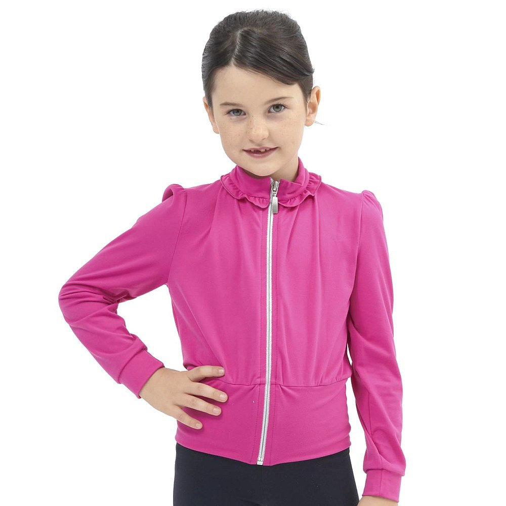 Sagester 282 Young Stars Skating Jacket for Girls, fuchsia